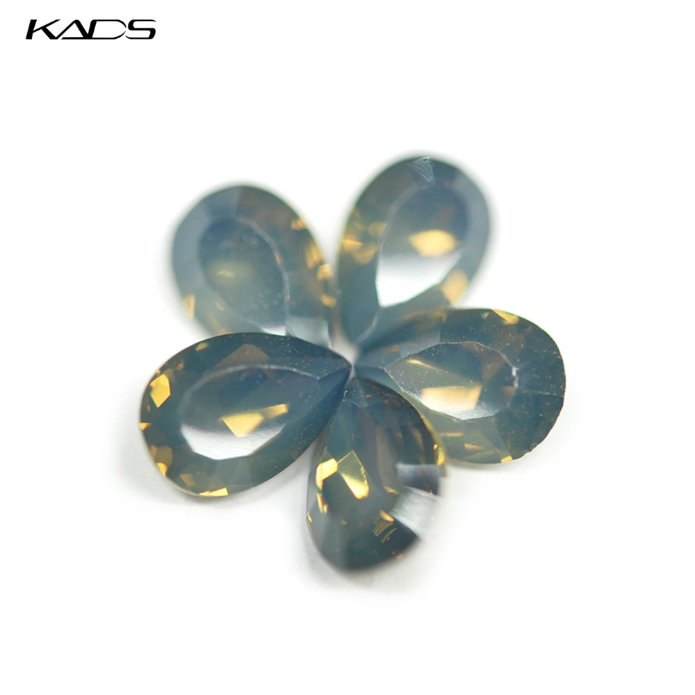 Стразы для дизайна ногтей KADS в форме капли воды стразы маникюра украшения