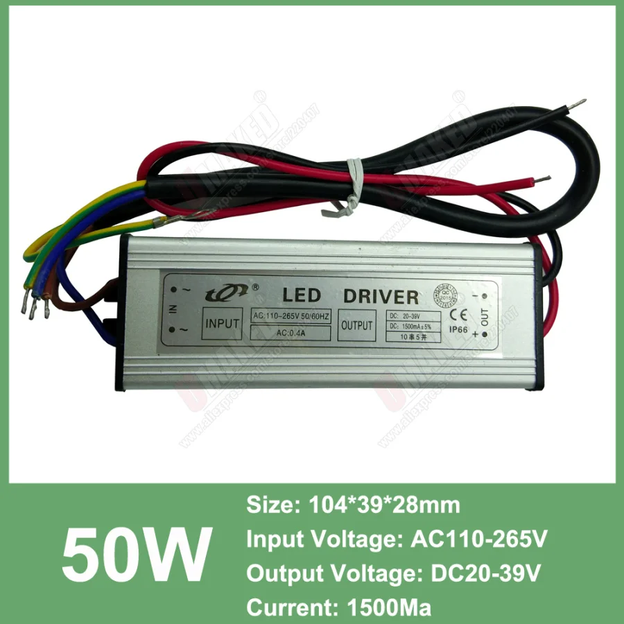 50W led driver 50 Вт Светодиодный прожектор PCB плата SMD5054/2835/5730 светодиодный Алюминий ручка с пластинчатым основанием, теплый белый/белый Светодиодный прожектор источник - Испускаемый цвет: 50W led driver