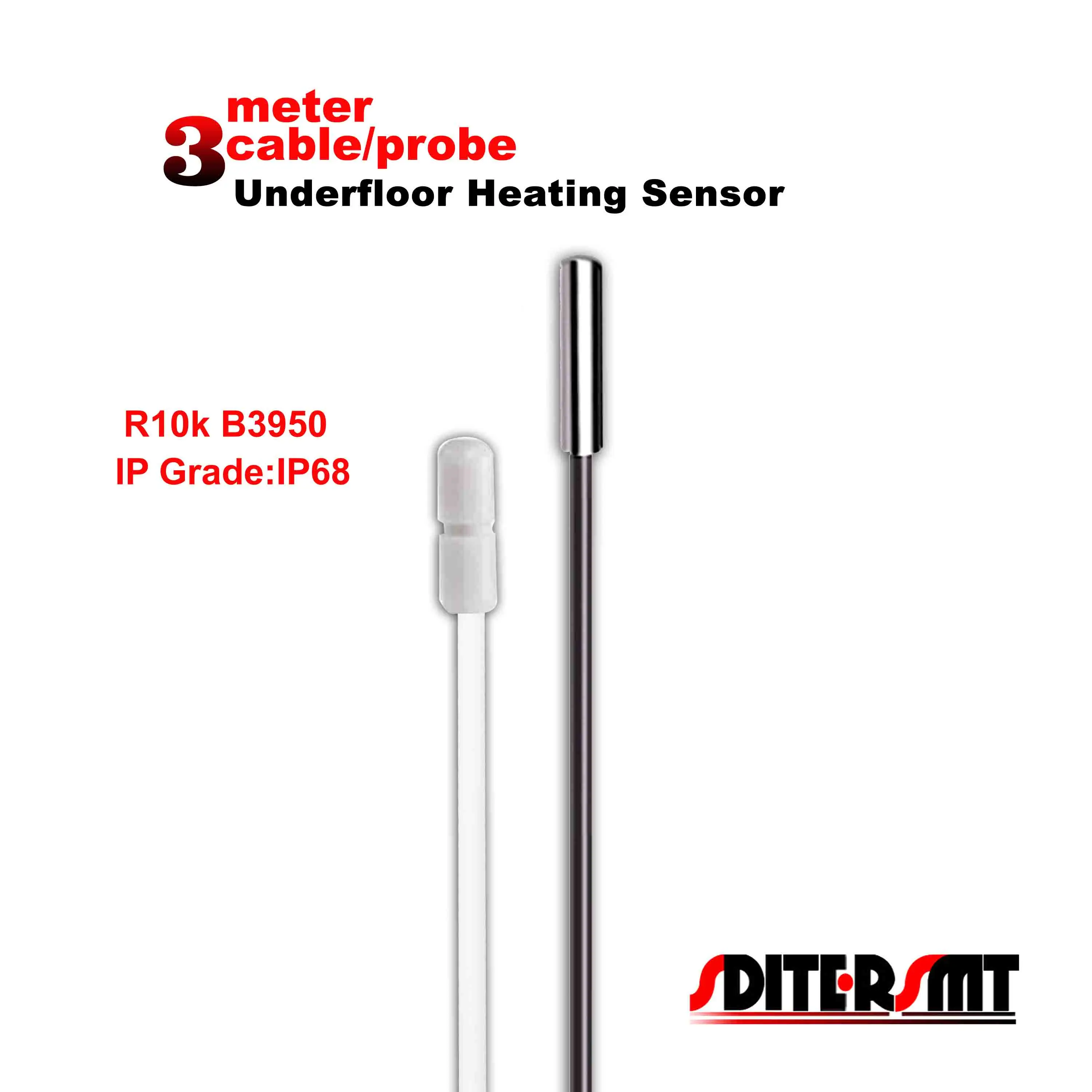 

IP68 Temperature Probe Sensor for Thermistor NTC 10k 3950