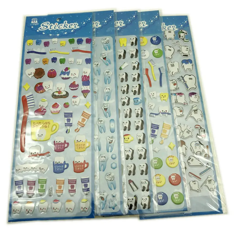 5 шт зубные подарок стоматологический милый в форме коренного зуба с рисунком