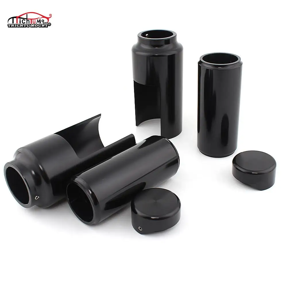 Спойлер для подбородка мотоцикла + крышки вилки обтекатель фары Harley Softail Street Bob break