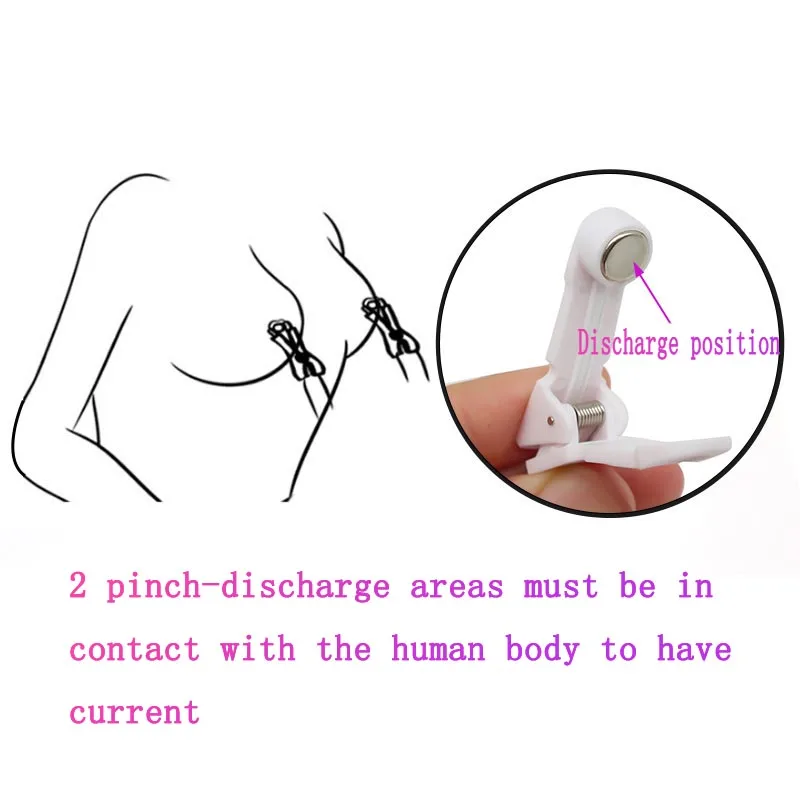 Электрическим током Пульс Анальная пробка сосок зажим женского оргазма