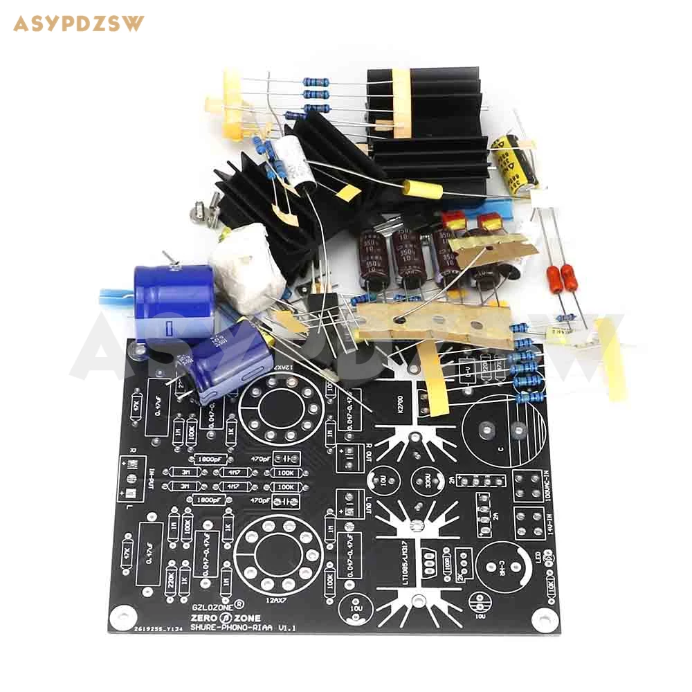12AX7 трубка RIAA MM Phono поворотные столы предусилитель основание на схеме SHUER M65