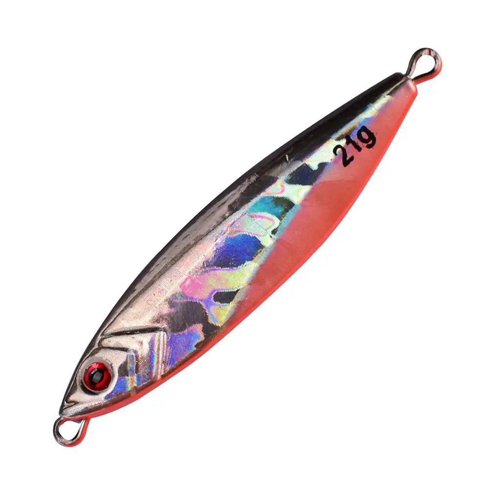 

1PC 21g Metal Fishing Spoon Lure Lifelike 3D Eyes Spoon Fishing Lure with Hook Fishing Tackle New Hot Sale Dropshipping