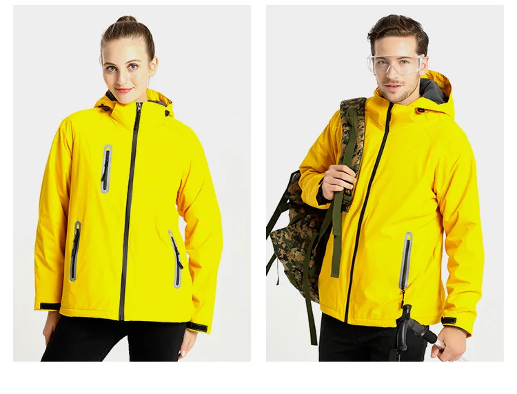 

JJ1024-Double sided velvet inner cold proof ski suit for lovers outdoor windproof mountaineering suit