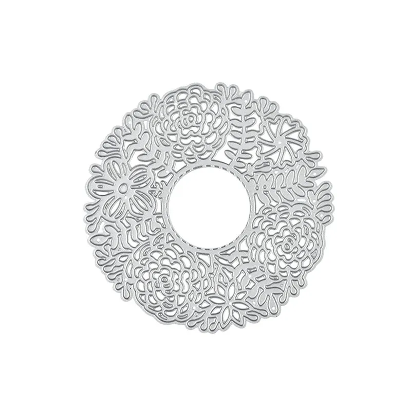 YaMinSanNiO Цветочная оправа круглые металлические режущие штампы новые для