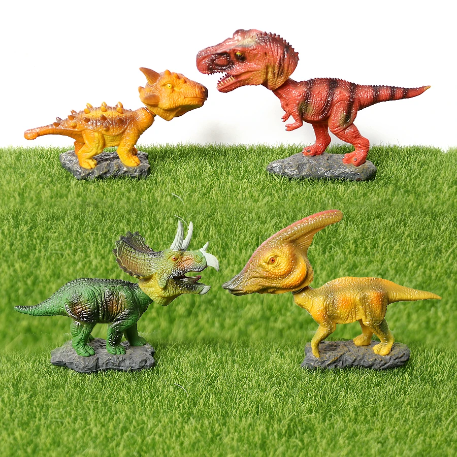 Моделирование Анкилозавр паранаулофор Трицератопс тираннозавр рекс модель