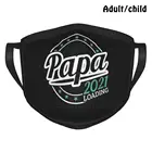Papa Loading 2021 лучший подарок многоразовая маска для лица с забавным принтом