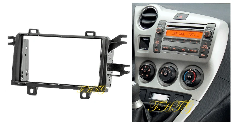 Автомобильный радиоприемник комплект приборной панели подходит для Toyota Matrix 2008