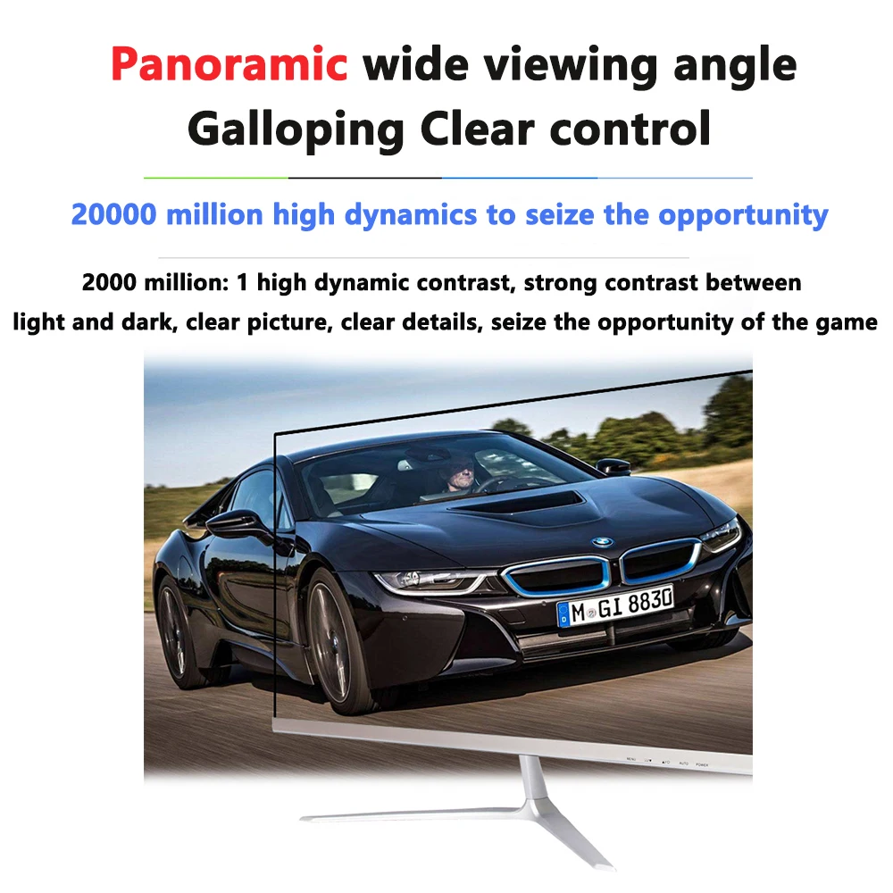 Монитор 24 дюйма светодиодный Уход за глазами монитор-24 Full HD ips ультра-тонкий без