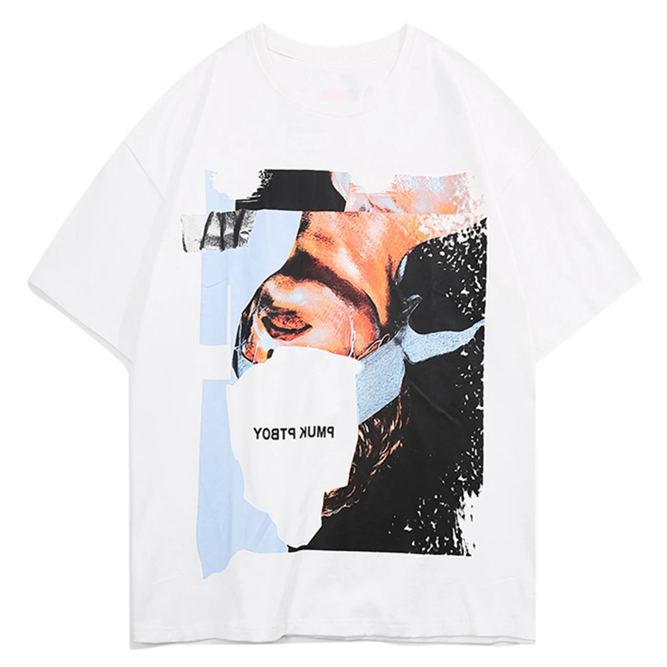 

Футболки, уличная одежда в стиле хип-хоп, мужские креативные хлопковые футболки с принтом постера для девочек, повседневные свободные футбо...