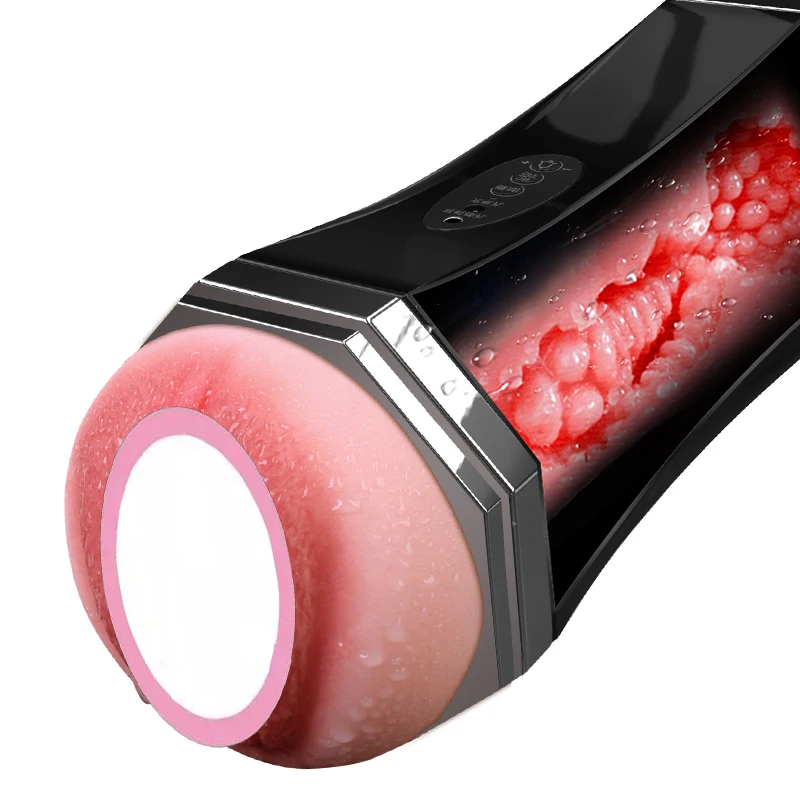 Мужская мастурбация Реалистичная искусственная силиконовая вагинальная Вагина