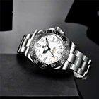 Новинка 2020, Мужские автоматические часы, роскошные механические часы ведущей марки, автоматический календарь, водонепроницаемые часы из нержавеющей стали, PAGRNE Design