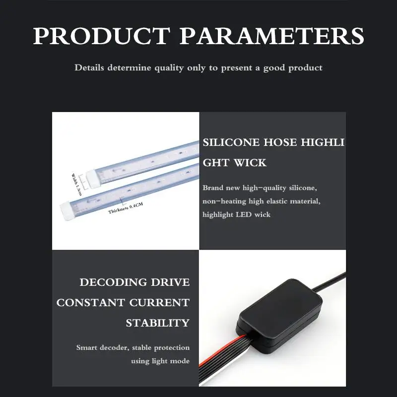 

Universal Car Opening Door LED Warning Light Parking Lamp Universal Safety Flash Light For Auto Car Styling Car Accessories