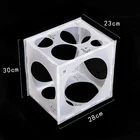 Инструмент для измерения размера воздушного шара 10 отверстий Размер воздушного шара r коробка шаровые арки колонны для украшения дня рождения