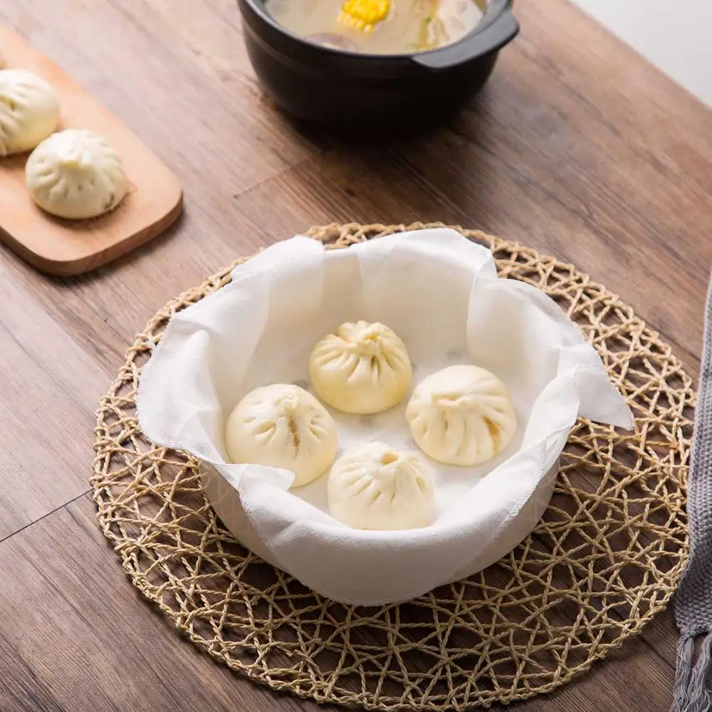 10 шт. хлопковая бумага для Пароварки 40 х40 см | Дом и сад