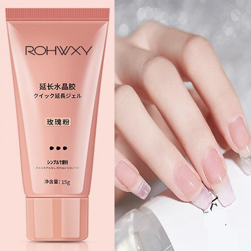 

15ml/30ml UV Building Gel for Nail Extension Poly UV Nail Gel Polish for Manicure Tools UV Gel Varnish for Nails Art Design