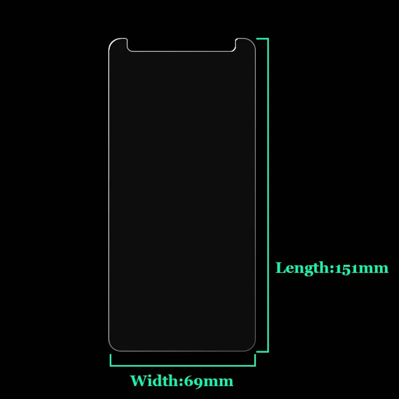 Защитное стекло закаленное 9H 2.5D для Ulefone Armor 6 6E 6S Armor6 2 &quot 3 шт./лот|Защитные стёкла