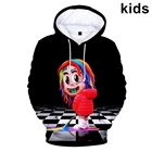 Детские толстовки с капюшоном от 2 до 13 лет, 6ix9ine Gooba, толстовка с 3D принтом, для мальчиков и девочек, в стиле хип-хоп, рэпер Tekashi69, куртка, пальто, одежда для подростков