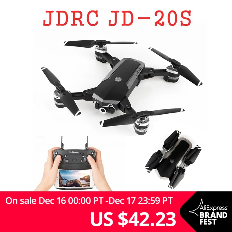 Eachine JD-20S JD20S WiFi FPV Складной Дрон С 2MP HD Камерой С 18-минутным Временем Полета RC Кквадрокоптер RTF