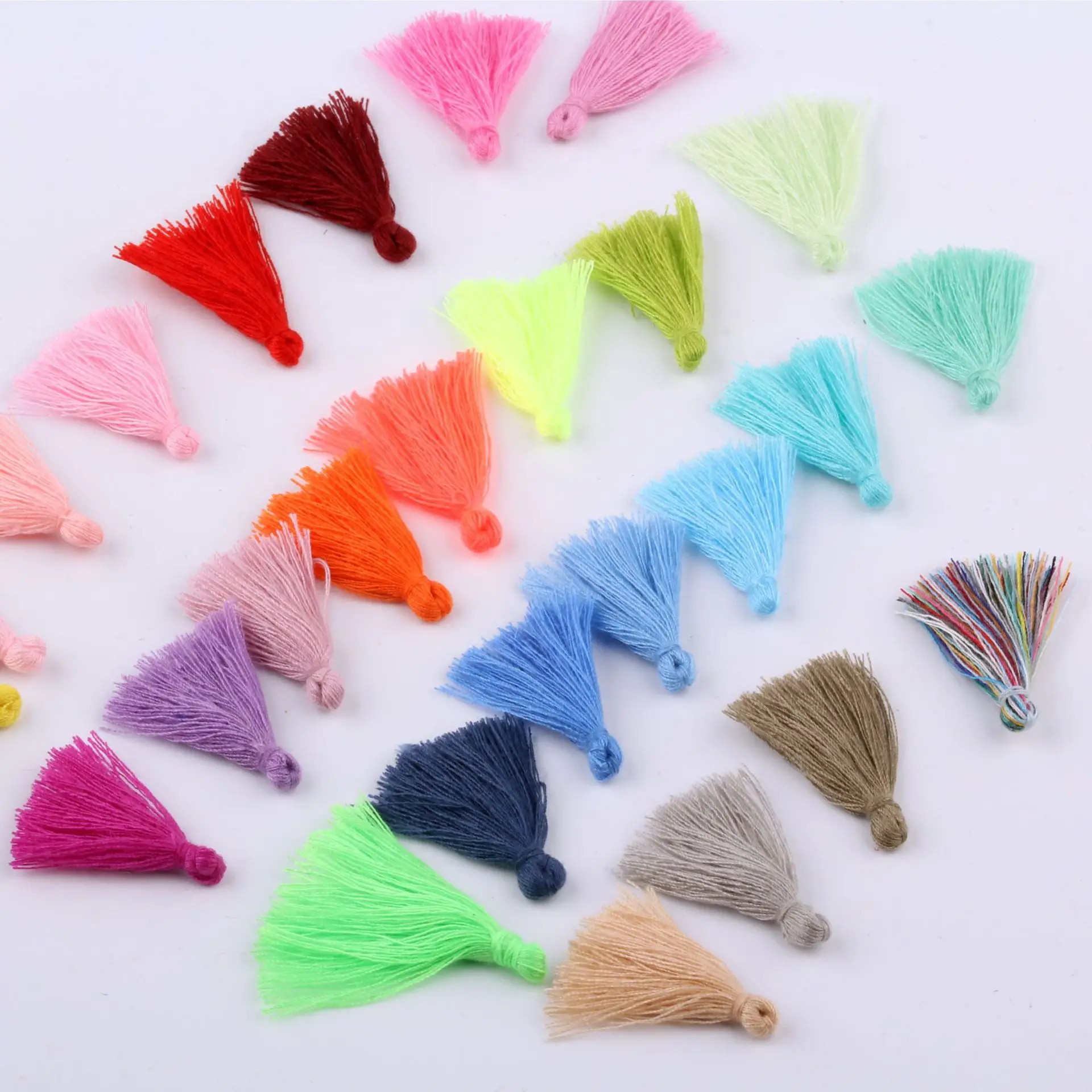 20 шт. 3 см смешанные бриллиантовые кисточки для изготовления ювелирных изделий