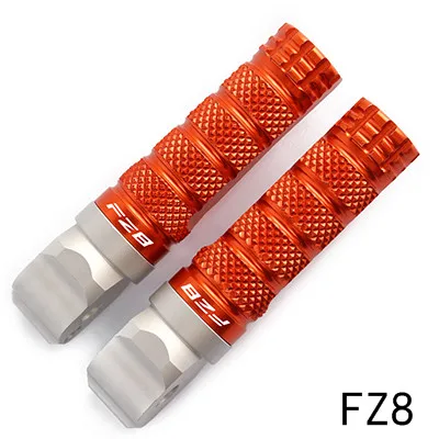 FZ8 orange Высококачественные Задние подножки мотоцикла с ЧПУ для Yamaha FZ1 FZ01 FZ 1 2006-2012 FZ8 FZ08 FZ 8 2011-2013 - Цвет: FZ8 orange