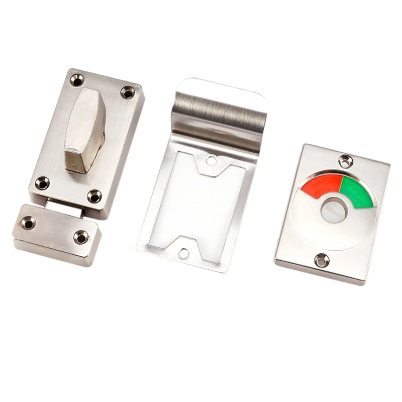 Bathroom Toilet Wc Indicator Privacy Dead Bolt Door Lock Latch Vacant Engaged | Locks