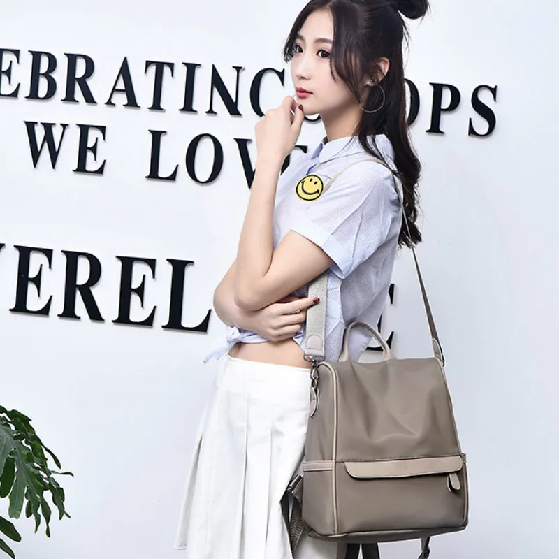 

Oxford Waterproof Fashion Backpack For Women School Backpack For Girls Anti-thief Bag Pack Large Capacity Female Bookbag