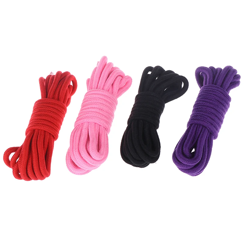 5 м утолщаются секс хлопок Связывание шнур ограничения ролевая игра рабы игрушки