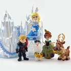 Фигурки героев мультфильма холодный дворец, 6 шт.