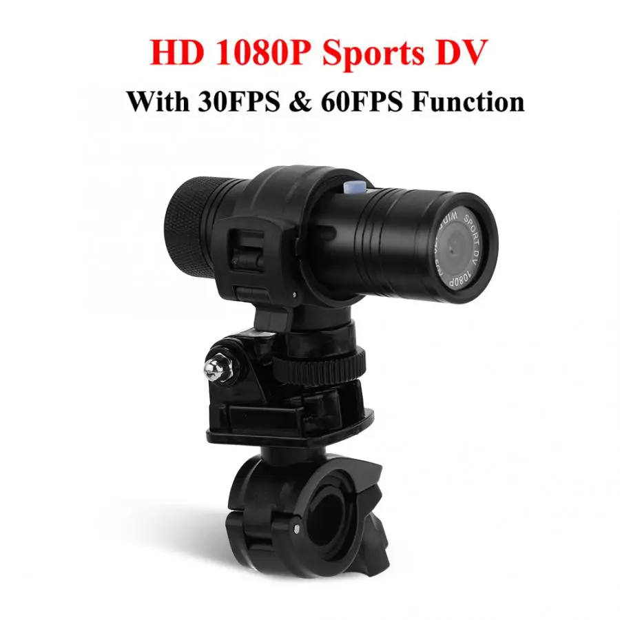 Велосипедная камера водонепроницаемая HD 8MP 1080P широкоугольный объектив 170