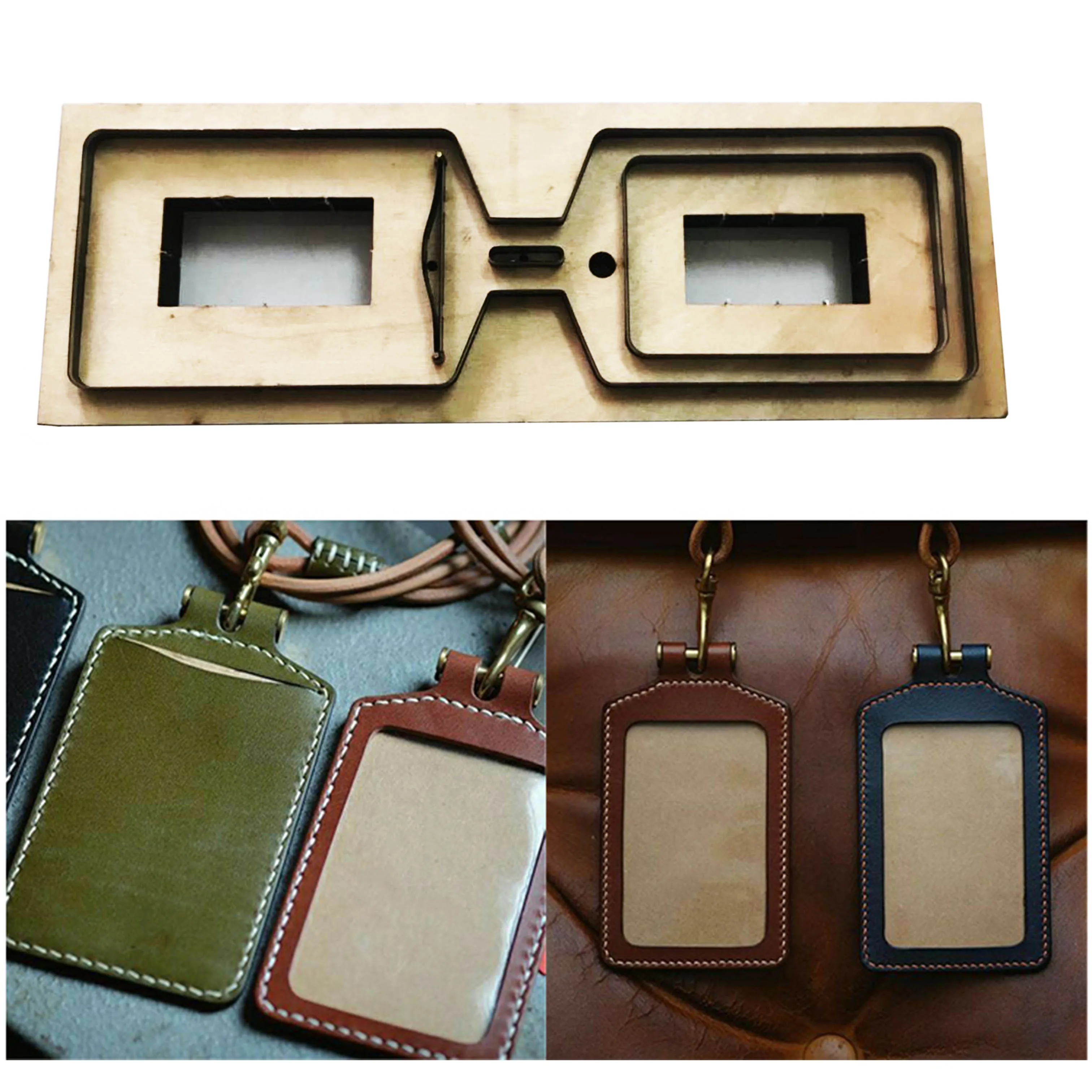 Японское стальное лезвие штампованный стальной перфоратор держатель для карт