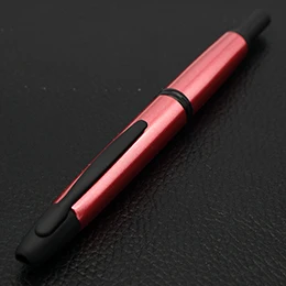 Watermelon Red PILOT 18K Золотая и черная точка шлифовальный черный пилот мечта пресс-ручка монолитная ручка - Цвет: Watermelon Red