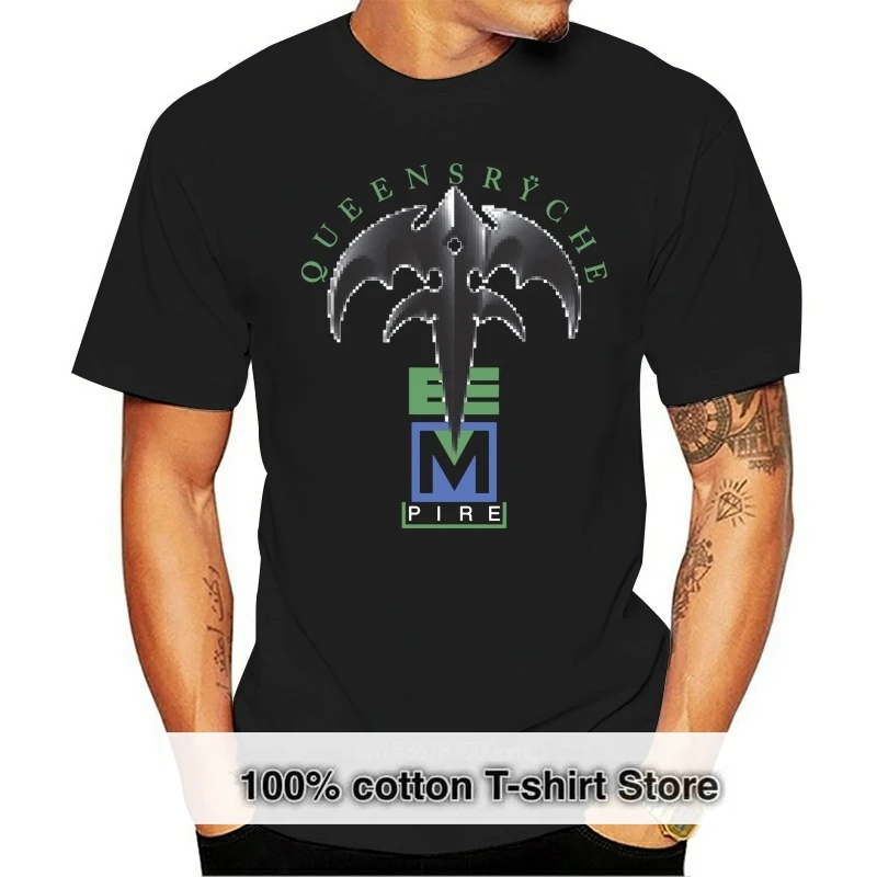 

Queensryche-Camiseta en blanco y Black с логотипом запоминающего альбома talla S-Xxxl Zm1 Camiseta deportiva
