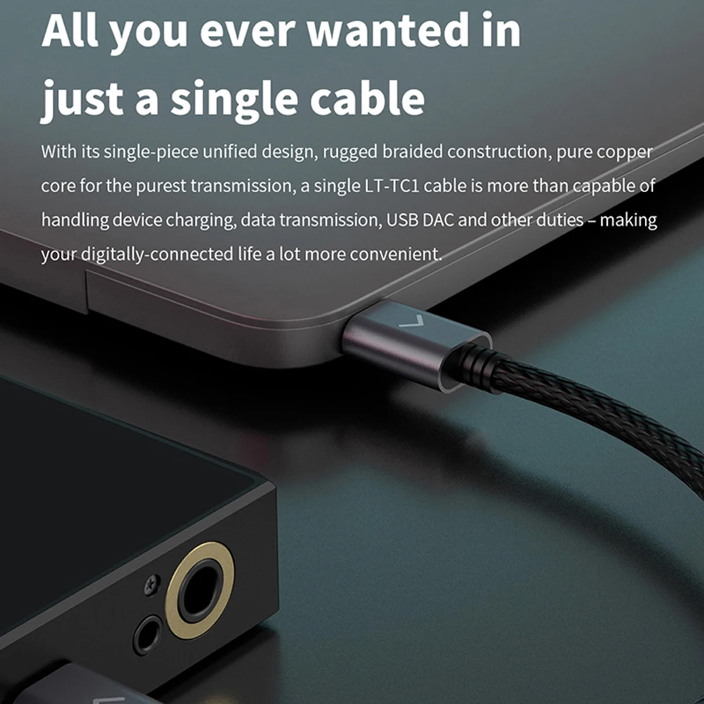 FiiO LT-TC1 Type-C to Charging Data Cable for Fiio M5 M6 M9 M11 M15 BTR3 BTR5 K3 SHANLING UP2 etc | Электроника