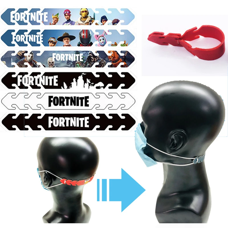 Original FORTNITE game figure theme leather mask decompression belt anti-stroke ear artifact adjustment size protect ears | Дом и сад