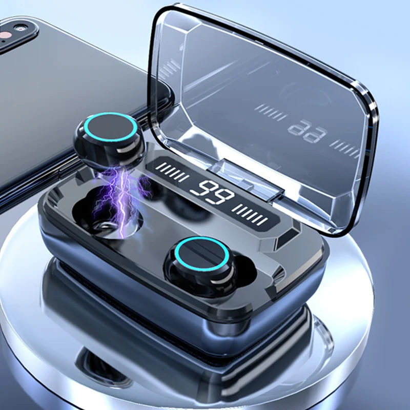 Беспроводные Игровые наушники M11 TWS Bluetooth 5 0 Hi-Fi IPX7 водонепроницаемые спортивные