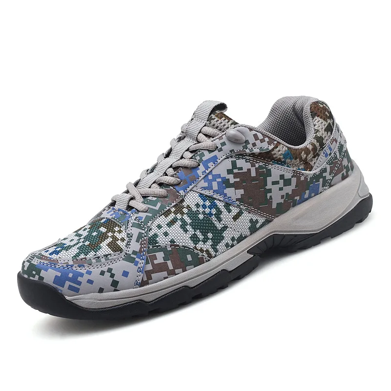 Men Casual Shoes 2019 New Summer Military Trainers Unisex Sneakers Lace Up Camouflage Male Multifunction Couple | Спорт и