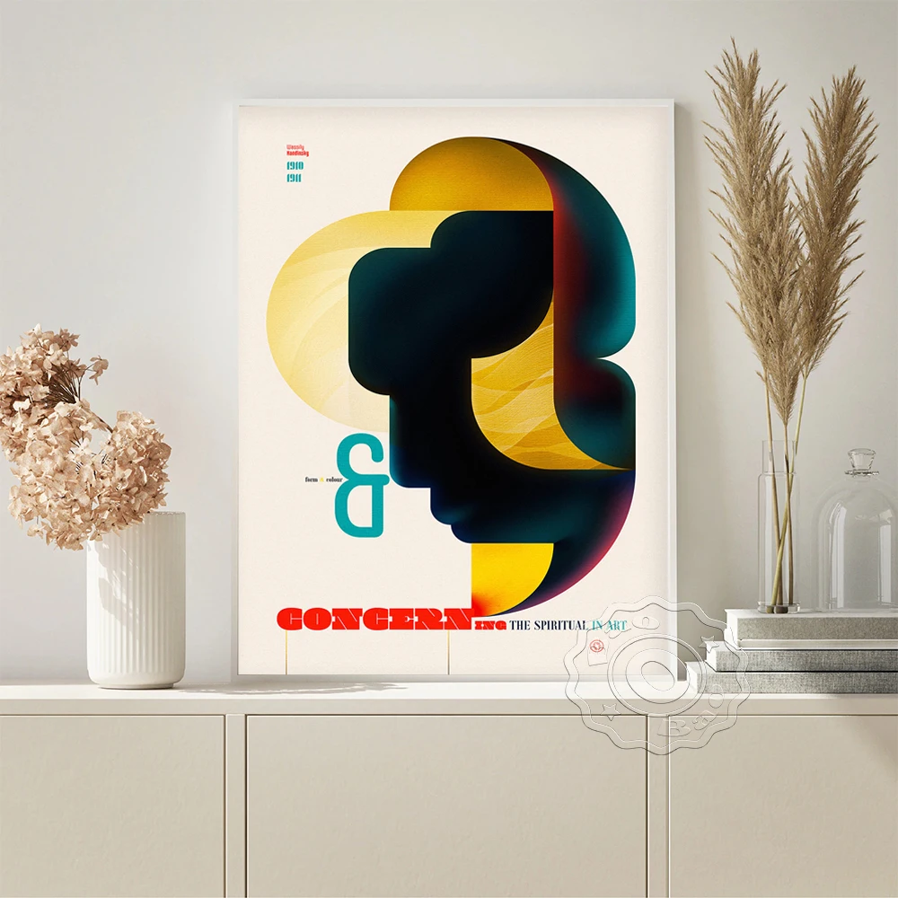 

Bauhaus Art Style Design Exhibition Poster Graphic Geometric Wall Stickers Geometry Abstract Minimalist Mid Century Home Decor