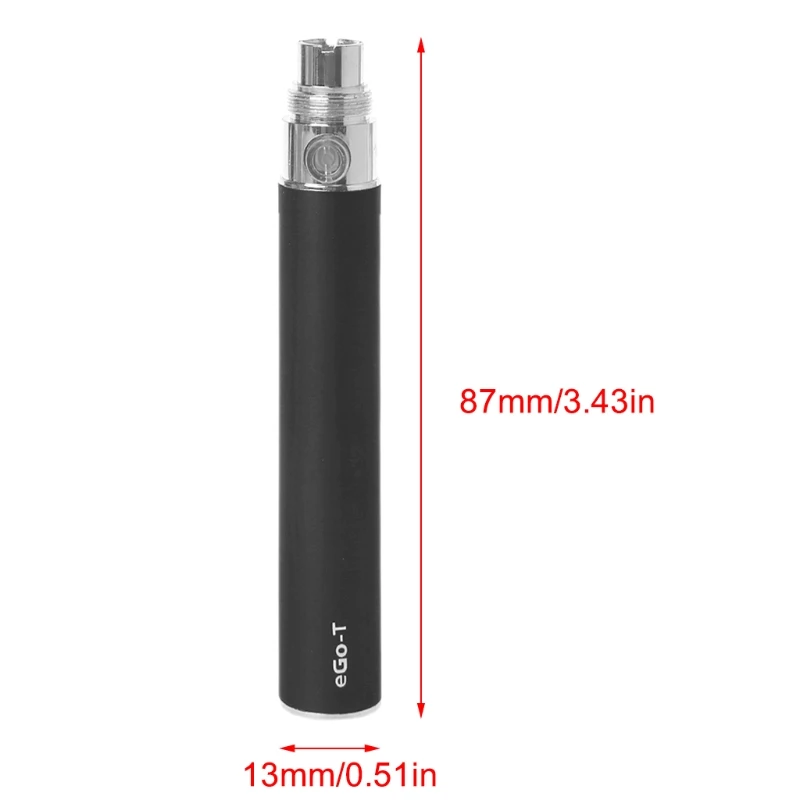 

Ego-T 900mAh Battery Electronic Cigarette For CE4 CE5 Evod H2 T3S Atomizer
