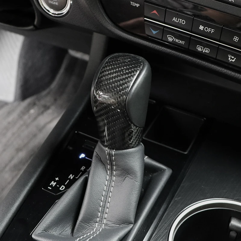 

Suitable for Lexus NX200 ES200 RX300 200tIS modified real carbon fiber gear cover head decoration