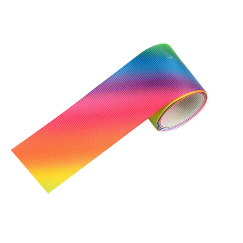 1 метр градиентная Радужная Полиэстеровая печатная корсажная лента Женская