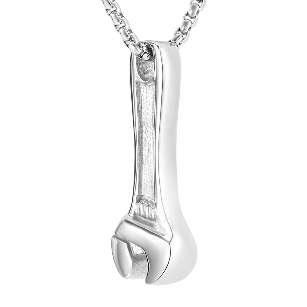 Ключ для кремации ювелирные изделия папы урна ожерелье из нержавеющей стали 316L