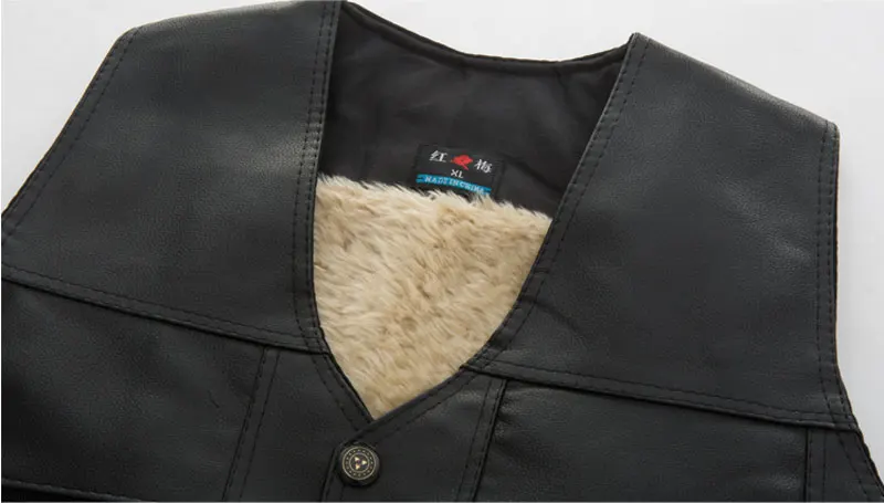 Зимний мужской жилет кашемировый утепленный кожаный однобортный приталенный в