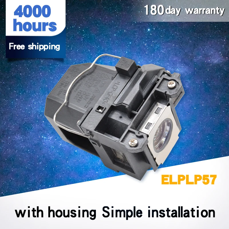 Сменная Лампа для проектора ELPLP57 EPSO/N BrightLink 450Wi 455Wi 455WI T H318A H343A PowerLite 450|Лампы