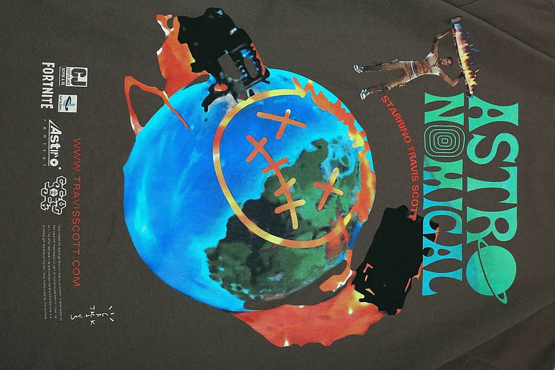 

2020ss Summer Starrino Travis Scott T-Shirt Men Women Couples Cotton Oversized HipHop ASTRONOMICAL T Shirt Men Tops Tees