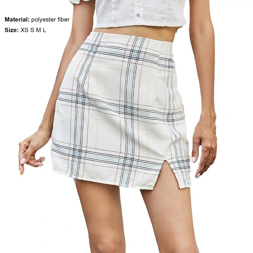 

Floral Print Skirt Woman Buttocks Summer Mini Skirt Sexy Breathable Women Mini split skirt Streetwear Summer party