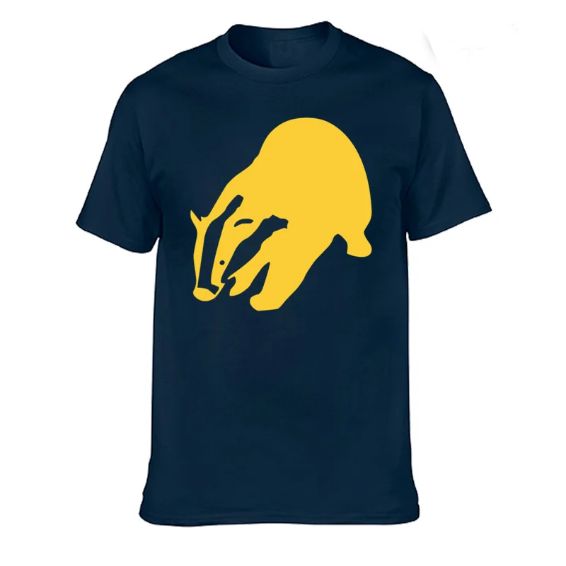 

Wildlife Forest Animal Badger Cartoon Animal Silhouette Funny T Shirts Men Summer Cotton Short Sleeve Vintage Tshirt Tops XS-3XL