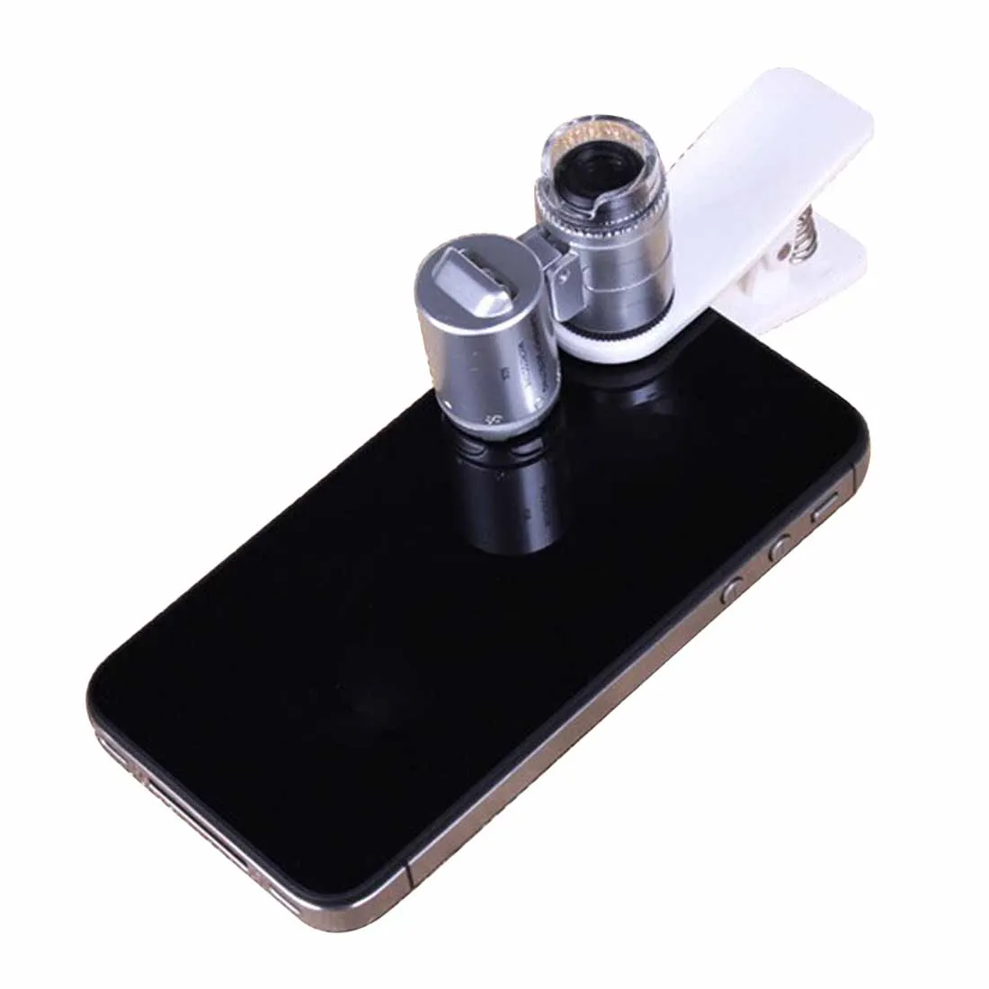 Мобильный телефон микрообъектив микроскоп Лупа 1 шт. Универсальный 3 светодиода