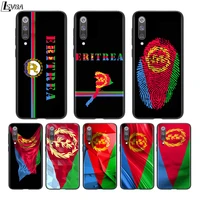 black silicone cover eritrea national flag for xiaomi mi 11 10i 10t 10 9t 9se 9 8 note 10 lite pro 5g ultra phone case